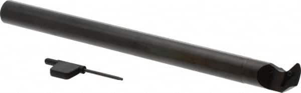 Seco - 1-1/2" Min Bore Diam, 12" OAL, 1" Shank Diam, Indexable Boring Bar - VBMT 21.5.. Insert, Screw Holding Method - Benchmark Tooling