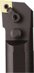 Seco - 1.78" Min Bore Diam, 14" OAL, 1-1/2" Shank Diam, A-MCLN Indexable Boring Bar - CNMG 432 Insert, Pin & Clamp Holding Method - Benchmark Tooling