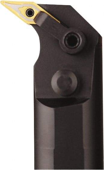 Seco - 2-1/4" Min Bore Diam, 14" OAL, 1-1/4" Shank Diam, A-MVUN Indexable Boring Bar - VNMU 2.531 Insert, Pin & Clamp Holding Method - Benchmark Tooling