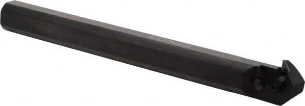 Seco - 2-1/4" Min Bore Diam, 14.795" OAL, 1-1/2" Shank Diam, MVLN Indexable Boring Bar - VNMG 332 Insert, Pin & Clamp Holding Method - Benchmark Tooling