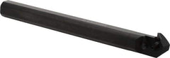 Seco - 2-1/4" Min Bore Diam, 14.795" OAL, 1-1/2" Shank Diam, MVLN Indexable Boring Bar - VNMG 332 Insert, Pin & Clamp Holding Method - Benchmark Tooling