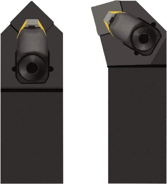 Seco - CSDN, Neutral Cut, 45° Lead Angle, 32mm Shank Height x 25mm Shank Width, Negative Rake Indexable Turning Toolholder - 170mm OAL, SN..1204.. Insert Compatibility, Series Clamp Lock - Benchmark Tooling