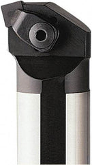 Seco - 32mm Min Bore Diam, 200mm OAL, 25mm Shank Diam, S-CSKN Indexable Boring Bar - 35mm Max Bore Depth, SN.N 0903.. Insert, Clamp Holding Method - Benchmark Tooling