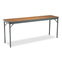 Barricks - Folding Tables Type: Rectangular Folding Table Width (Inch): 72 - Benchmark Tooling