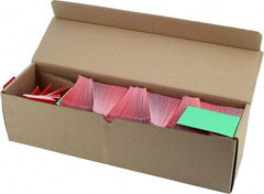 NMC - 2-1/8" High x 4-1/4" Long, Safety & Facility Blank Tag - 1 Side, Red Cardstock - Benchmark Tooling