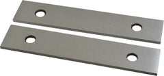 SPI - 6" Long x 1-1/4" High x 1/8" Thick, Steel Parallel - Sold as Matched Pair - Benchmark Tooling