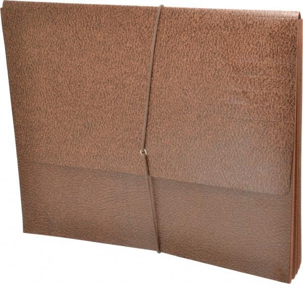 SMEAD - 9-1/2 x 11-3/4", Letter Size, Brown, 3-1/2" Expanding Wallet - 1 per Box - Benchmark Tooling