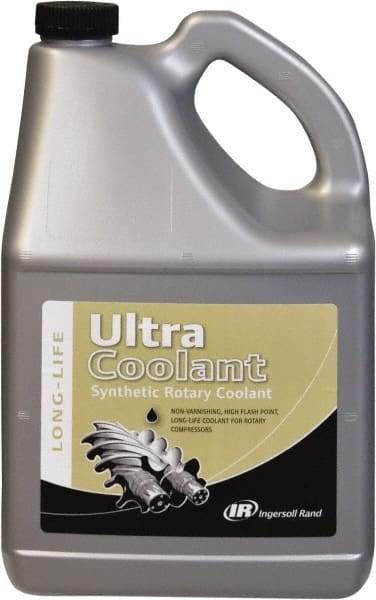 Ingersoll-Rand - 1.2 Gal Jug, ISO 46, SAE 10W-20, Air Compressor Oil - -20°F to 520°, 242 Viscosity (SUS) at 100°F - Benchmark Tooling