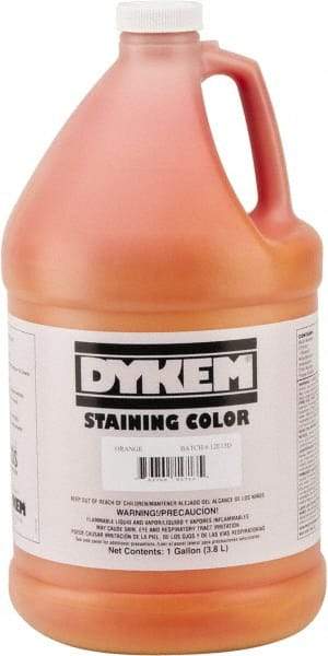 Dykem - 1 Gallon Orange Staining Color - Bottle - Benchmark Tooling