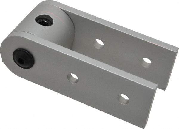 80/20 Inc. - 3" High, Open Shelving 0° 3" Arm Dynamic Pivot Assembly - Aluminum, Use with Series 15 & Bolt Kit 3320 or 3325 - Benchmark Tooling