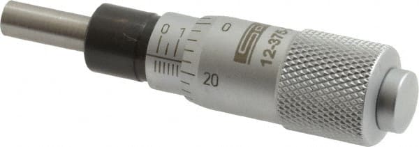 SPI - 1/2 Inch, 0.51 Inch Thimble, 0.2 Inch Spindle Diameter x Mechanical Micrometer Head - Benchmark Tooling