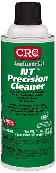 CRC - 12 Ounce Aerosol Electrical Grade Cleaner/Degreaser - 30,800 Volt Dielectric Strength, Nonflammable, Food Grade - Benchmark Tooling