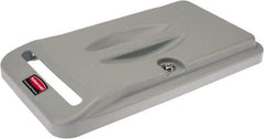 Rubbermaid - Confidential Document Container Lid for Use with Rectangular Container - Plastic - Benchmark Tooling