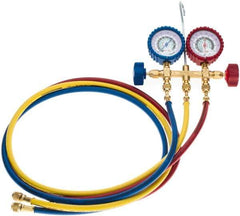 Imperial - 2 Valve Manifold Gauge with 3/5' Hose - Benchmark Tooling