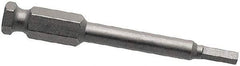 Apex - 5/32" Hex Bit - 7/16" Hex Drive, 3-1/2" OAL - Benchmark Tooling