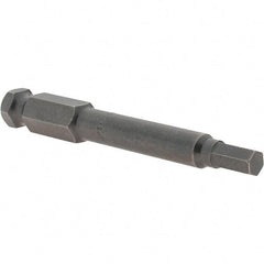 Apex - 1/4" Hex Bit - 7/16" Hex Drive, 3-1/2" OAL - Benchmark Tooling