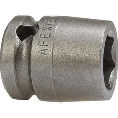 Apex - Impact Sockets Drive Size (Inch): 3/8 Size (Inch): 7/16 - Benchmark Tooling