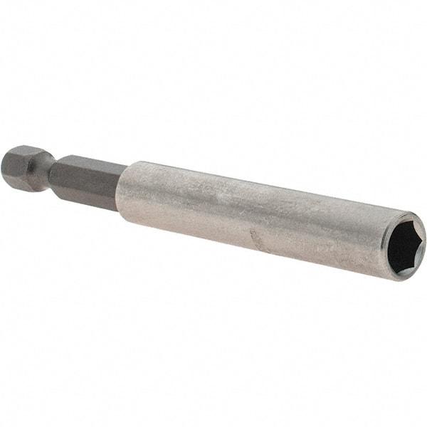 Apex - 1/4" Hex Bit Holder - 1/4" Hex Drive, 3-3/32" OAL - Benchmark Tooling