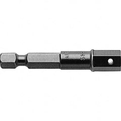 Apex - Power & Impact Screwdriver Bits & Holders; Bit Type: Shank Bit Holder ; Hex Size (Inch): 1/4 ; Overall Length Range: 5" and Longer ; Drive Size: 1/4 ; Overall Length (Inch): 6 - Exact Industrial Supply