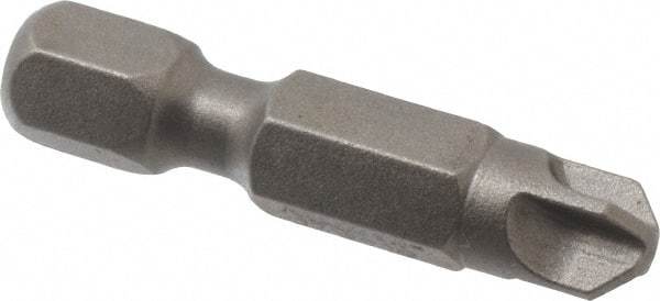 Apex - #10 Torq-Set Bit - 1/4" Hex Drive, 1-1/4" OAL - Benchmark Tooling