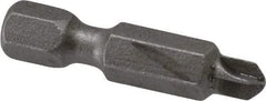 Apex - #3 Torq-Set Bit - 1/4" Hex Drive, 1-1/4" OAL - Benchmark Tooling