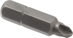 Apex - 1/4" Drive, #3 Torq-Set Screwdriver Bit - 1" OAL - Benchmark Tooling