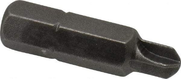 Apex - 1/4" Drive, #5 Torq-Set Screwdriver Bit - 1" OAL - Benchmark Tooling