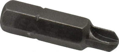 Apex - 1/4" Drive, #5 Torq-Set Screwdriver Bit - 1" OAL - Benchmark Tooling