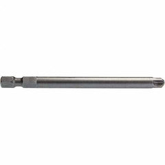 Apex - #10 Torq-Set Bit - 1/4" Hex Drive, 3-1/2" OAL - Benchmark Tooling