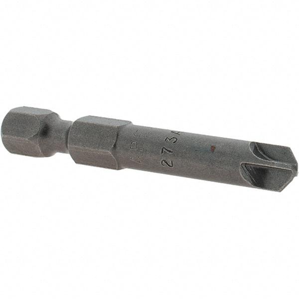 Apex - #8 Torq-Set Bit - 1/4" Hex Drive, 1-13/16" OAL - Benchmark Tooling