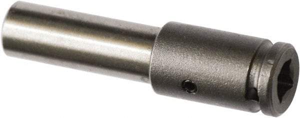 Apex - 1/4" Hex Bit Holder - 1/4" Square Drive, 1" OAL - Benchmark Tooling