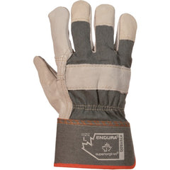 Sweat absorbing, everyday gloves with added forearm protection