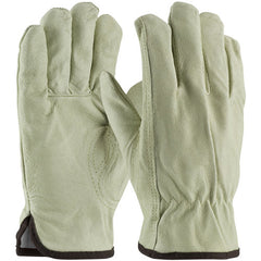 ‎77-469/L Insulated Drivers Gloves - Top Grain Pigskin Drivers - Premium - Thinsulate Lining - Keystone Thumb - Exact Industrial Supply