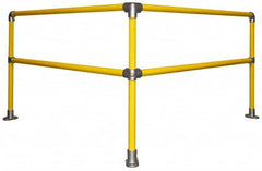 Kee - Pipe Rail Kits Kit Style: Corner Pipe Size (Inch): 1-1/2 - Benchmark Tooling