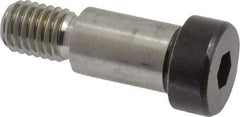 Holo-Krome - 5/8" Shoulder Diam x 1" Shoulder Length, 1/2-13 UNRC, Hex Socket Shoulder Screw - 4140 Alloy Steel, Uncoated, 3/8" Head Height x 7/8" Head Diam - Benchmark Tooling