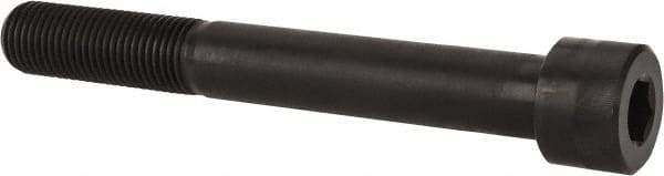 Holo-Krome - 1-1/2 - 6 UNC Hex Socket Drive, Socket Cap Screw - Alloy Steel, Black Oxide Finish, Partially Threaded, 12" Length Under Head - Benchmark Tooling