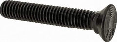 Value Collection - 3/8-16 UNC, 2-1/4" OAL, Steel Plow Bolt - Uncoated, Grade 5 - Benchmark Tooling