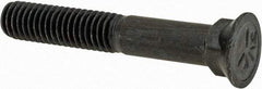 Value Collection - 3/8-16 UNC, 2-1/2" OAL, Steel Plow Bolt - Uncoated, Grade 5 - Benchmark Tooling