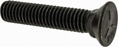 Value Collection - 7/16-14 UNC, 2-1/4" OAL, Steel Plow Bolt - Uncoated, Grade 5 - Benchmark Tooling