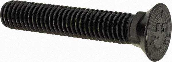 Value Collection - 7/16-14 UNC, 2-1/2" OAL, Steel Plow Bolt - Uncoated, Grade 5 - Benchmark Tooling