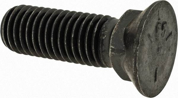 Value Collection - 5/8-11 UNC, 2" OAL, Steel Plow Bolt - Uncoated, Grade 5 - Benchmark Tooling