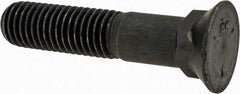 Value Collection - 5/8-11 UNC, 3" OAL, Steel Plow Bolt - Uncoated, Grade 5 - Benchmark Tooling