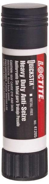 Loctite - Stick General Purpose Anti-Seize Lubricant - Graphite, -20 to 2,400°F, Black, Water Resistant - Benchmark Tooling