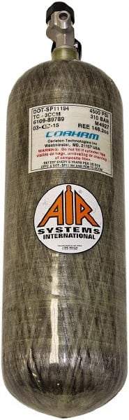 AIR Systems - SCBA/EEBA High Pressure Air Cylinder - Use with SAR - Benchmark Tooling