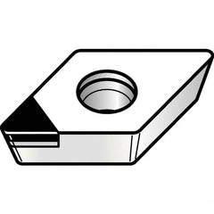 Kennametal - DPGW21.50.5 F Grade KD1400 Polycrystalline Diamond (PCD) Turning Insert - 55° Diamond, 1/4" Inscr Circle, 3/32" Thick, 0.0079" Corner Radius - Benchmark Tooling