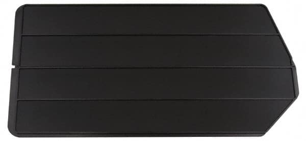 Akro-Mils - 8.4" High, Black Bin Divider - Use with 30265 - Benchmark Tooling