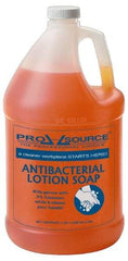 PRO-SOURCE - 1 Gal Bottle Liquid Soap - Antibacterial, Amber, Citrus Spice Scent - Benchmark Tooling