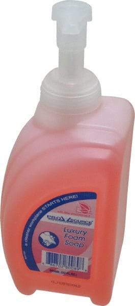 PRO-SOURCE - 950 mL Pump Bottle Foam Soap - Hand Soap, Pink, Tropical Scent - Benchmark Tooling