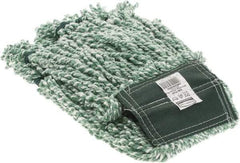 Rubbermaid - Green Head Band, Medium Microfiber Mop Pad - Benchmark Tooling