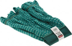 Rubbermaid - Green Head Band, Medium Microfiber Mop Pad - Benchmark Tooling